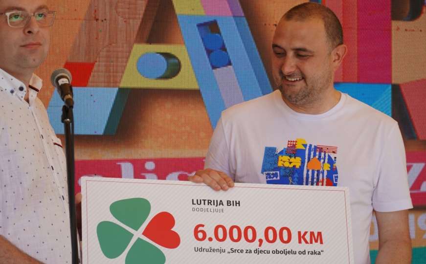 Lutrija BiH na Orea bazaru podržala udruženje "Srce za djecu oboljelu od raka" 